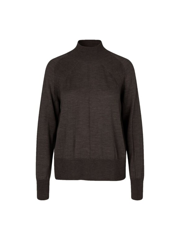 ROSEMUNDE - WOOL PULLOVER LS