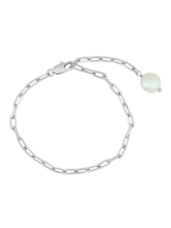 PURE BY NAT - CHAIN BRACELET W. FRESHWATER P