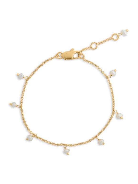 PURE BY NAT - BRACELET W. PEARLS/STONES