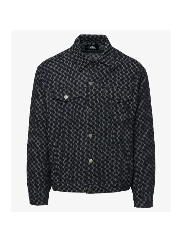 Karl Lagerfeld - MONOGRAM DENIM JACKET