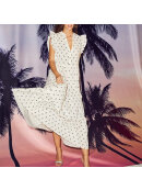 Co`Couture - PALM S/S FLOOR DRESS