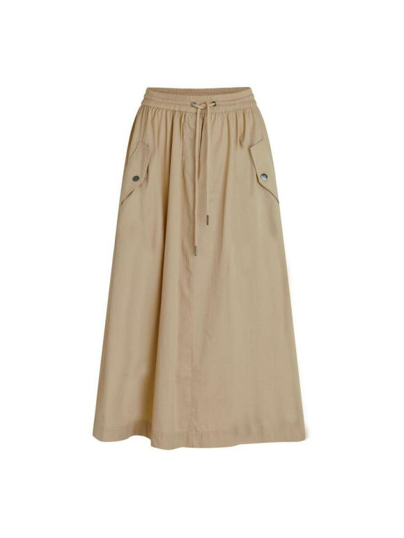 Co`Couture - CRISP POPLIN UTILITY SKIRT