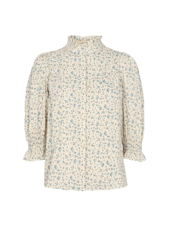 Co`Couture - PETRA FLOWER S/S SHIRT