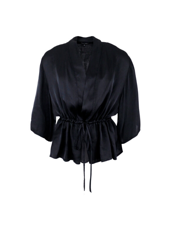 Black Colour - BCAFIA BOLERO SS KIMONO