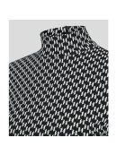 Karl Lagerfeld - AOP MONOGRAM LONG SLEEVE TOP