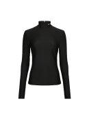 Karl Lagerfeld - L-SLV TEXTURE MOCKNECK TOP