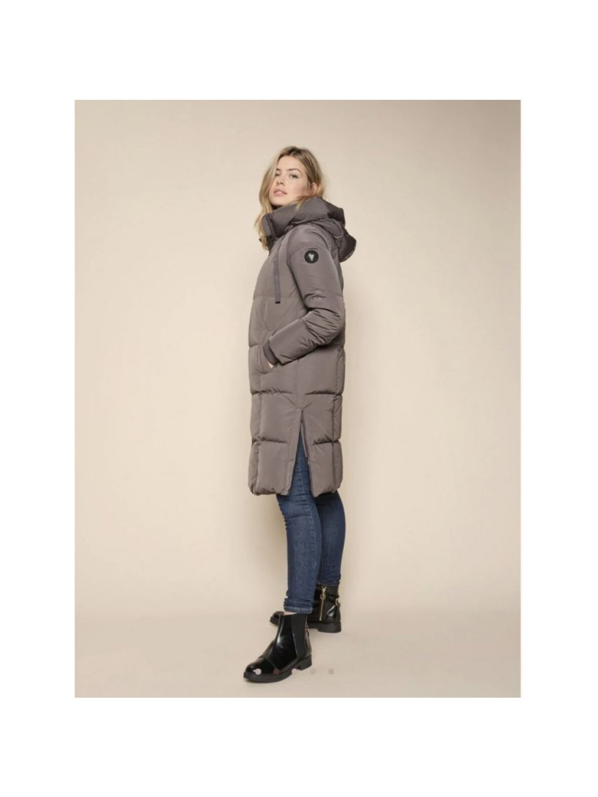 Vanilia │Modetøj Kvinder │ www.vanilia.dk - Jakke Mos - NOVA SQUARE DOWN COAT