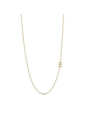 PURE BY NAT - NECKLACE WITH LETTER