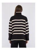 Neo Noir - FANNING STRIPE KNIT BLOUSE GZ