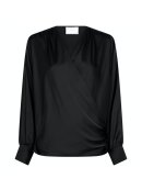 Neo Noir - ZELESTE SATIN BLOUSE