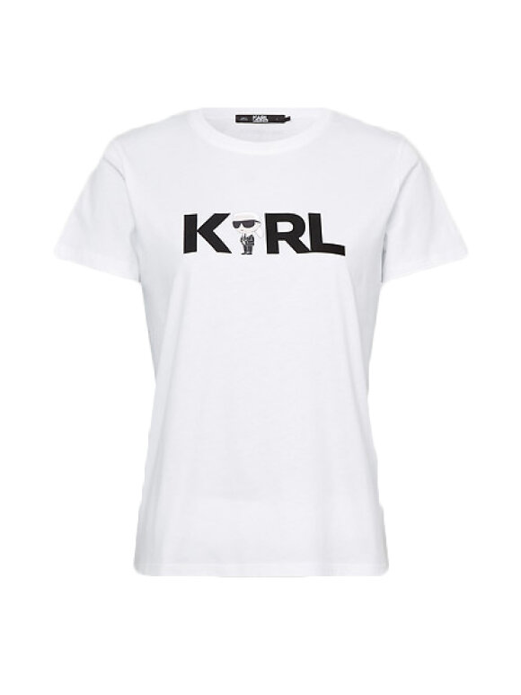 Karl Lagerfeld - IKONIK 2.0 KARL LOGO T-SHIRT