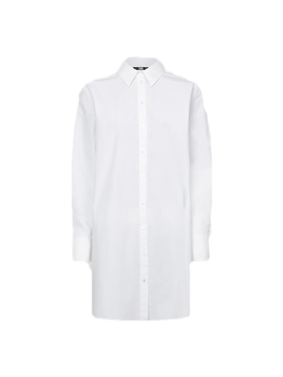 Karl Lagerfeld - PLEATED BACK TUNIC SHIRT