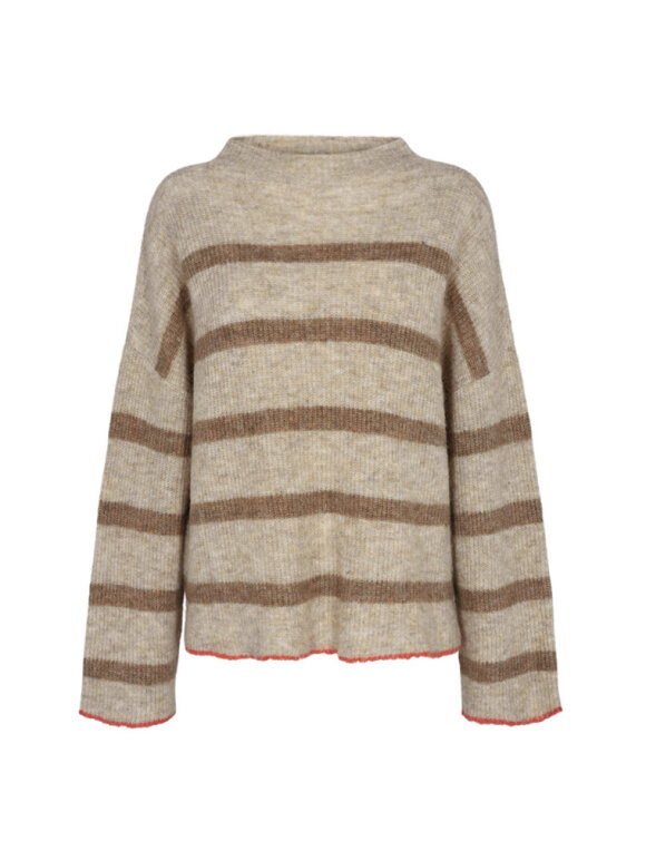 Co`Couture - COZY STRIPE TURTLENECK