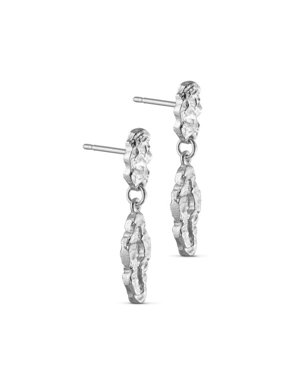 PURE BY NAT - POST EARRING W. PENDANT