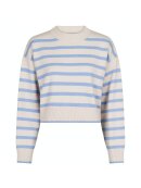 Neo Noir - REBEKKA STRIPE KNIT BLOUSE
