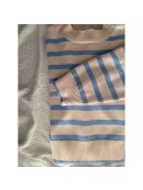 Neo Noir - REBEKKA STRIPE KNIT BLOUSE