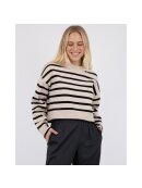 Neo Noir - REBEKKA STRIPE KNIT BLOUSE