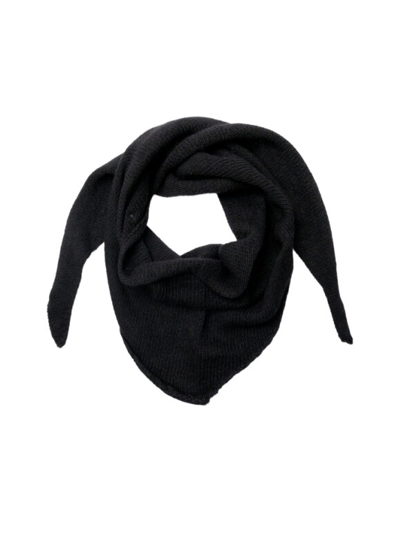 Black Colour - BCTRIANGLE KNITTED SCARF