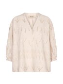 Mos Mosh - NADINE 3/4 EMB BLOUSE