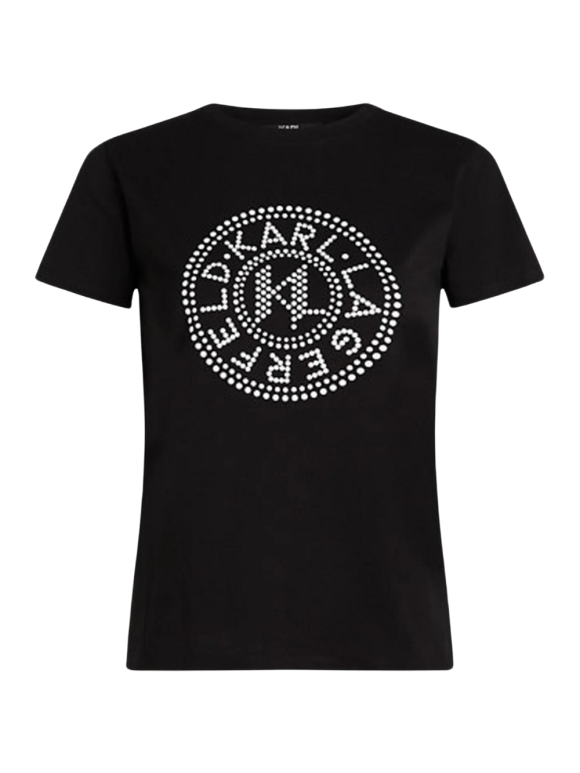 Karl Lagerfeld - HOTFIX LOGO T-SHIRT