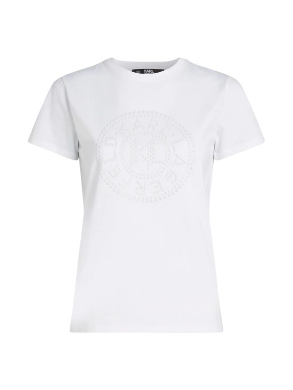 Karl Lagerfeld - HOTFIX LOGO T-SHIRT