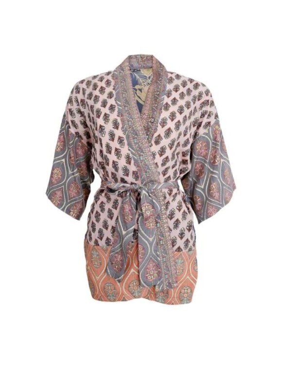 Black Colour - BCLUNA SHORT KIMONO