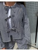 Neo Noir - WANDA STRIPE SHIRT