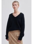 SECOND FEMALE - BROOK KNIT OVERSIZE V-NECK