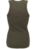 Black Colour - BCENA RIB TANK TOP