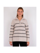 Neo Noir - NEVENA STRIP KNIT BLOUSE