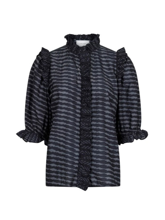 Neo Noir - CHACHA GRAPHIC BLOUSE