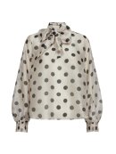 Co`Couture - DREWCC DOT TIE BLOUSE