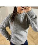 SECOND FEMALE - SPARKLING KNIT O-NECK