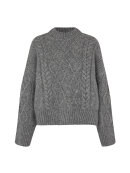 SECOND FEMALE - DIA KNIT O-NECK