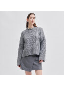 SECOND FEMALE - DIA KNIT O-NECK