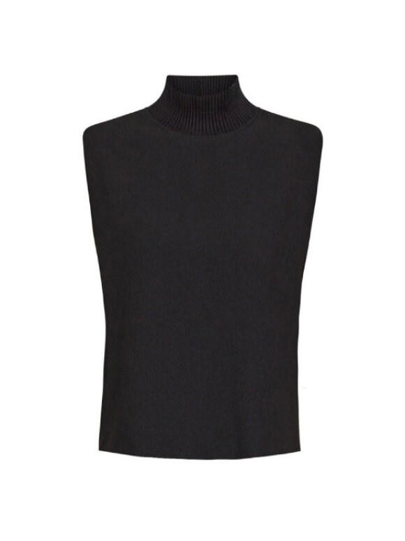 Co`Couture - VOLACC RIB TURTLENECK VEST