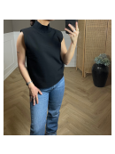 Co`Couture - VOLACC RIB TURTLENECK VEST