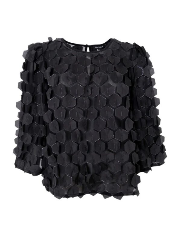 Black Colour - BCDUFFY PATCH BLOUSE
