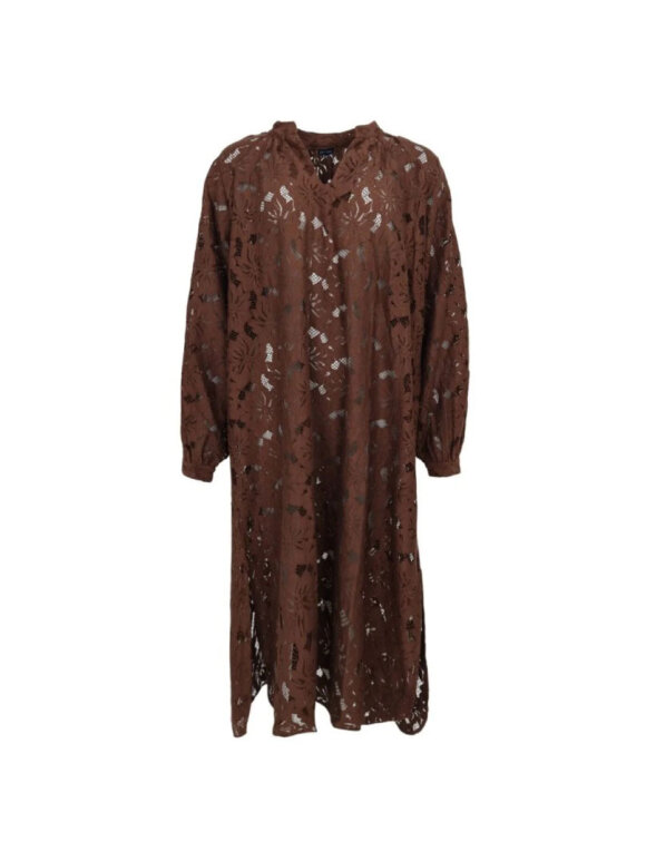 Black Colour - NELLY FLOWER DRESS