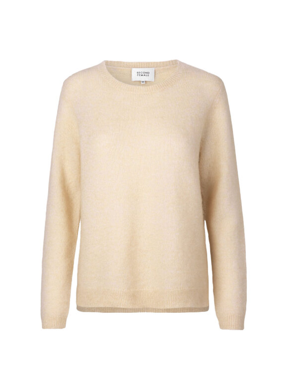 SECOND FEMALE - BROOK KNIT NEW O-KNECK