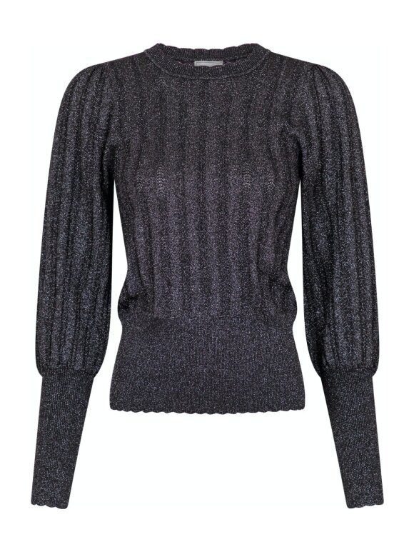 Neo Noir - DARY GLITTER KNIT BLOUSE