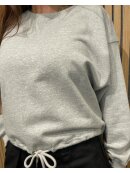 Co`Couture - CLEAN CROP TIE SWEAT