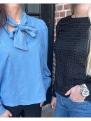 Co`Couture - TITUS DENIM BLOW BLOUSE