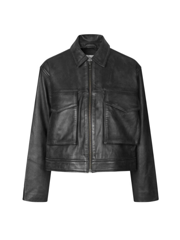 SECOND FEMALE - LATO LEATHER JACKET