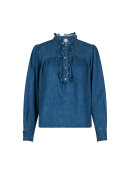 Neo Noir - JUSTINE DENIM SHIRT Neo Noir - JUSTINE DENIM SHIRT