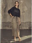 Co`Couture - LEOCC DENIM SLIT SKIRT