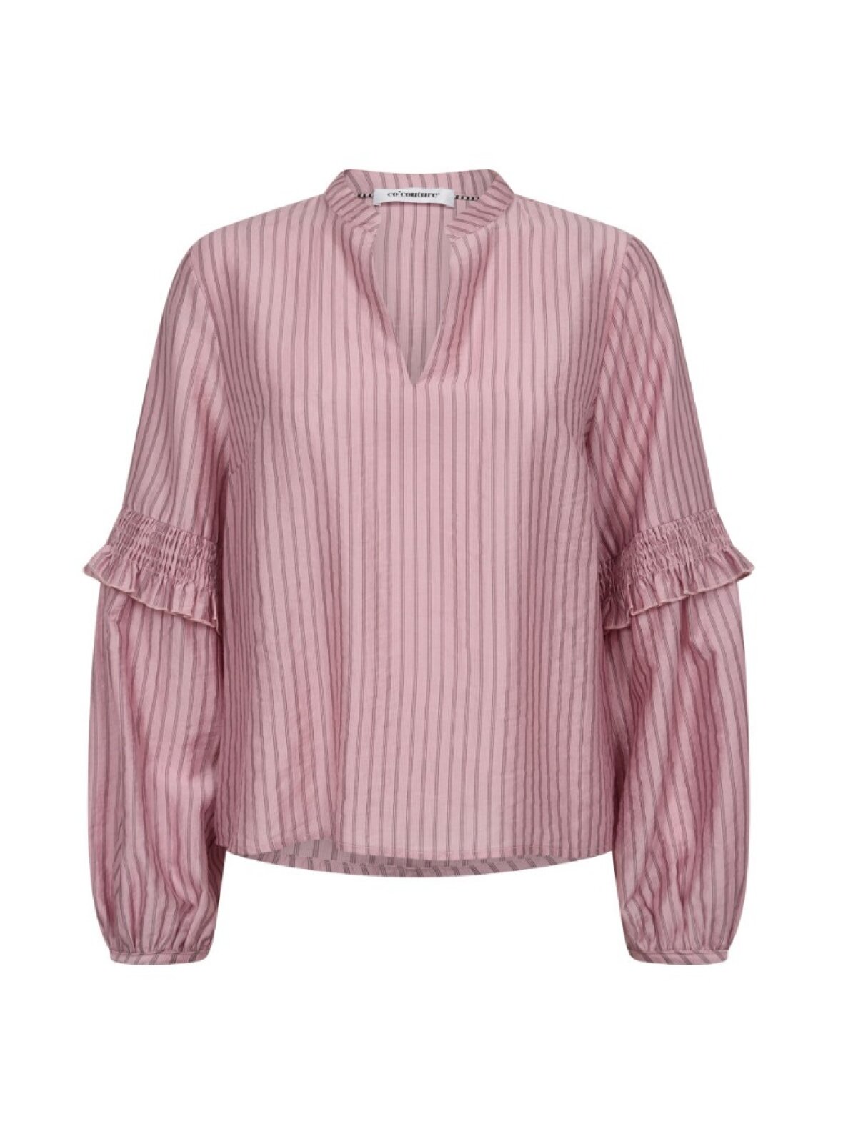 Co´Couture - Sisucc Ss V-Blouse 45194 - 23 - Pale Blue