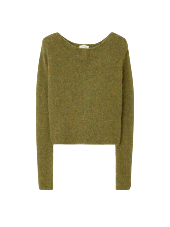 AMERICAN VINTAGE - PULL ML COL BATEAU