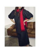Co`Couture - ENIDCC DENIM PIN PUFF DRESS