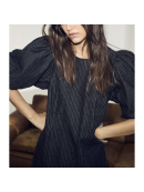 Co`Couture - ENIDCC DENIM PIN PUFF DRESS